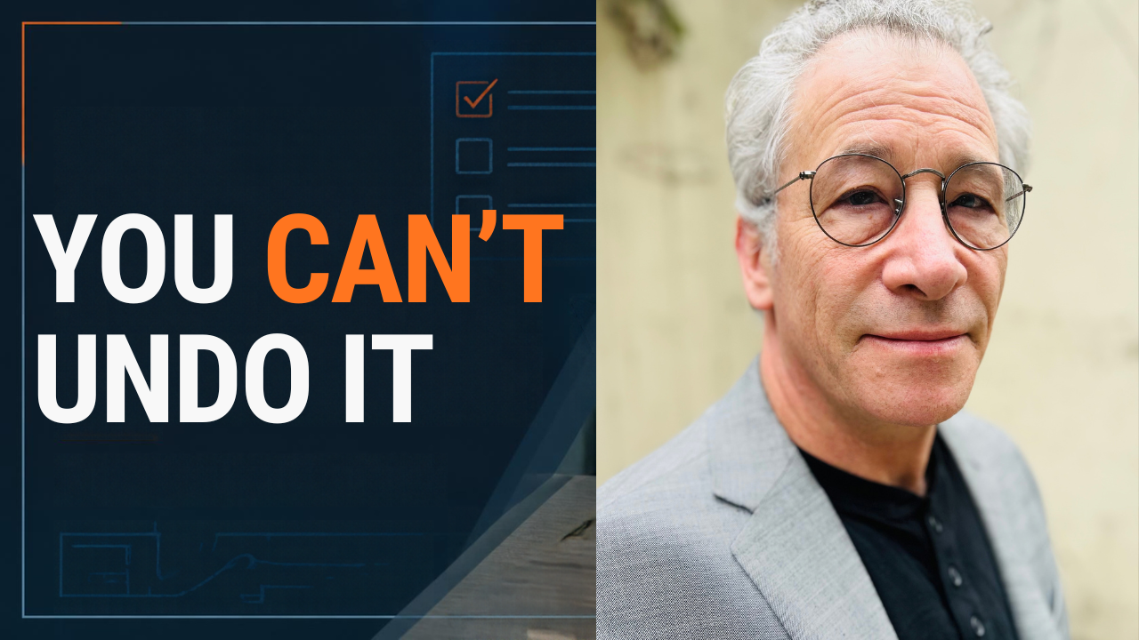 You can't undo violence. Once it happens, there's no taking it back. The only thing you've really got is prevention.