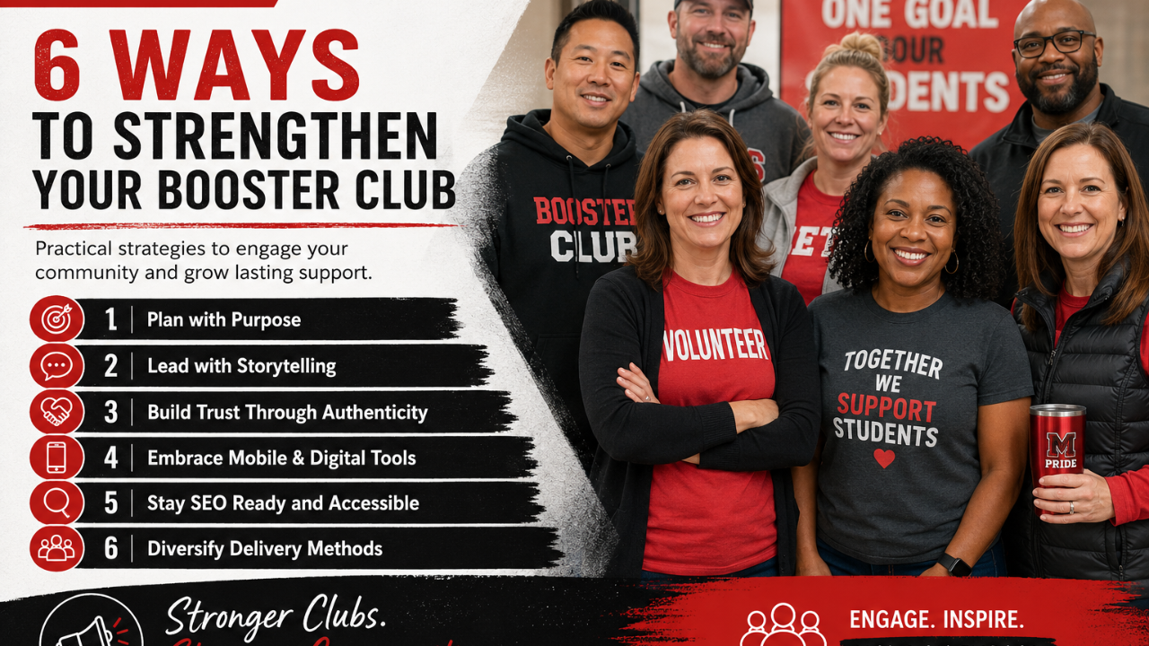 How to prepare Your Booster Club for Next Year
