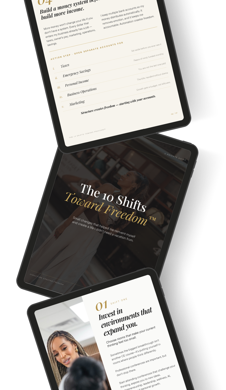 The 10 Shifts Toward Freedom by Dr. Simone Ellis