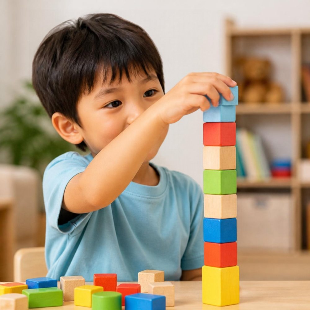 A boy around age 5