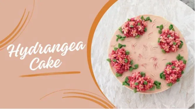 Hydrangea Cake