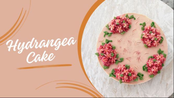 Hydrangea Cake