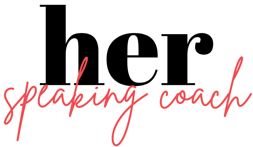 her speaking coach