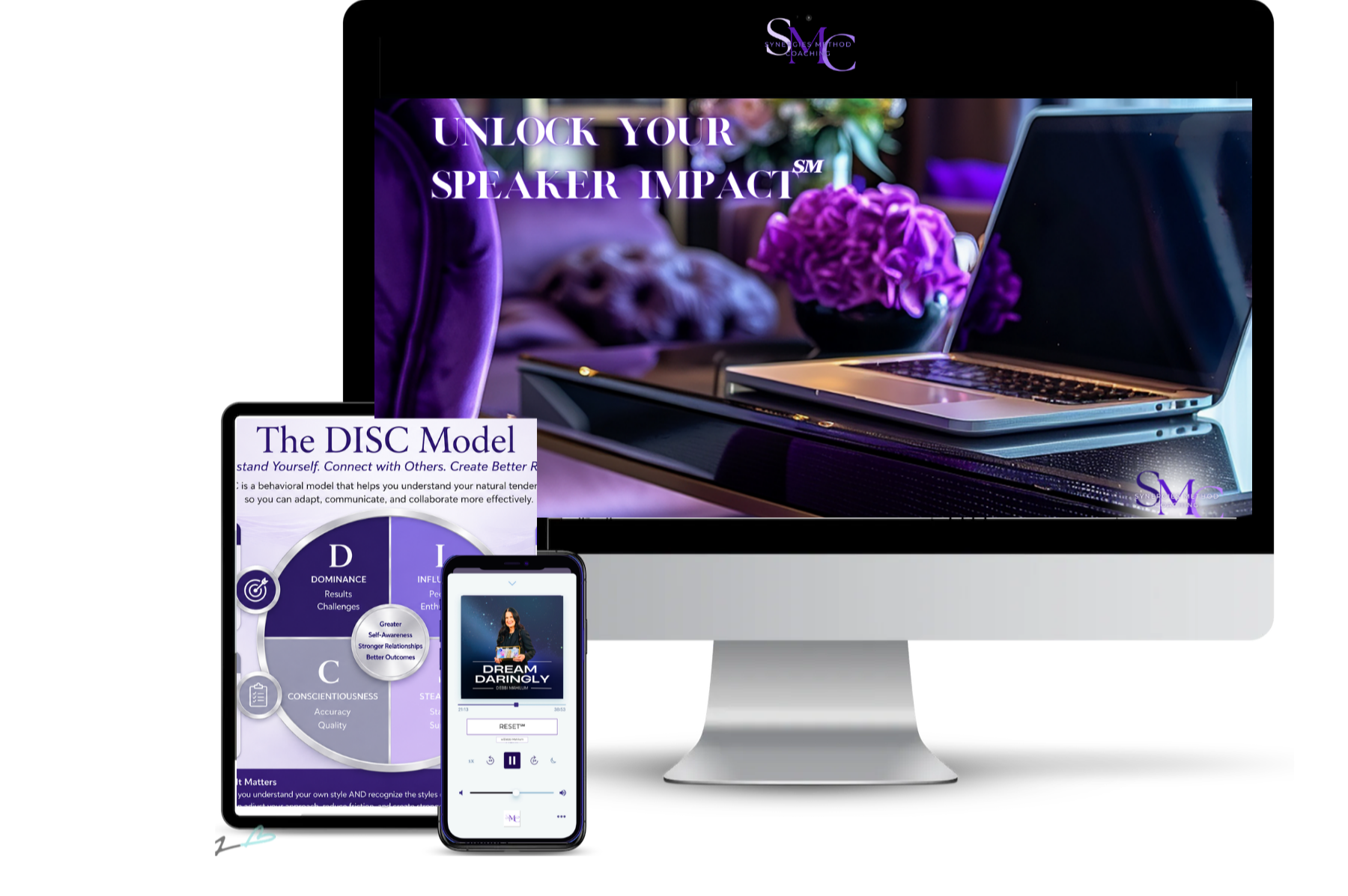 Unlock Your Speaker Impact Mock Up