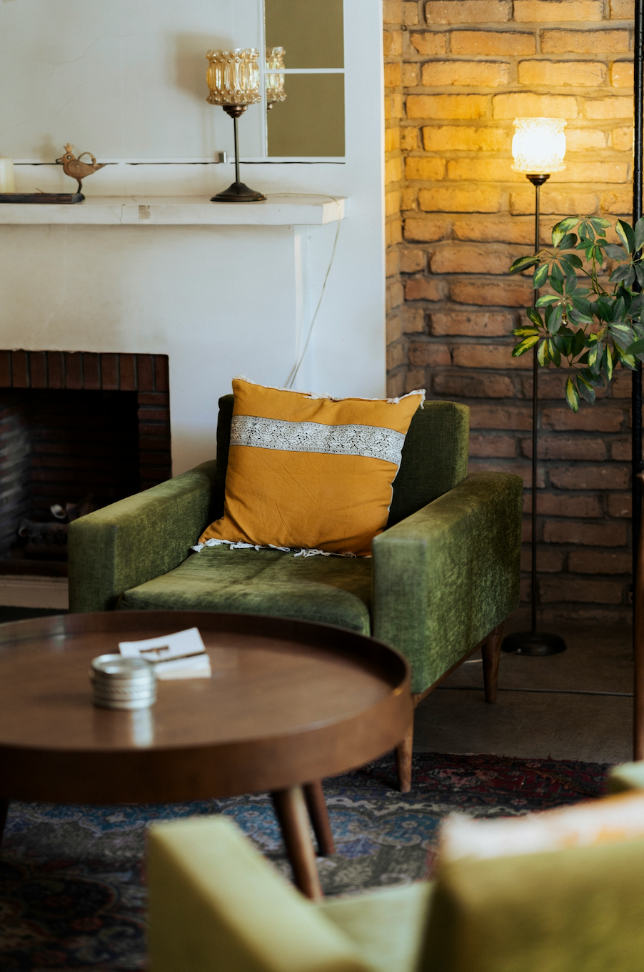 Summon Courage therapy office in Orange County — warm, grounded space for somatic psychotherapy