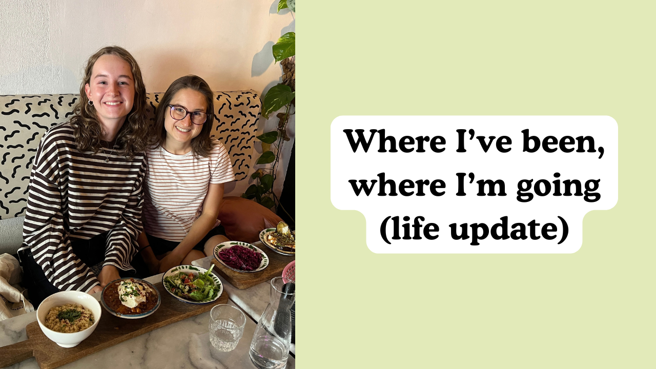 Where I’ve been, where I’m going (life update)