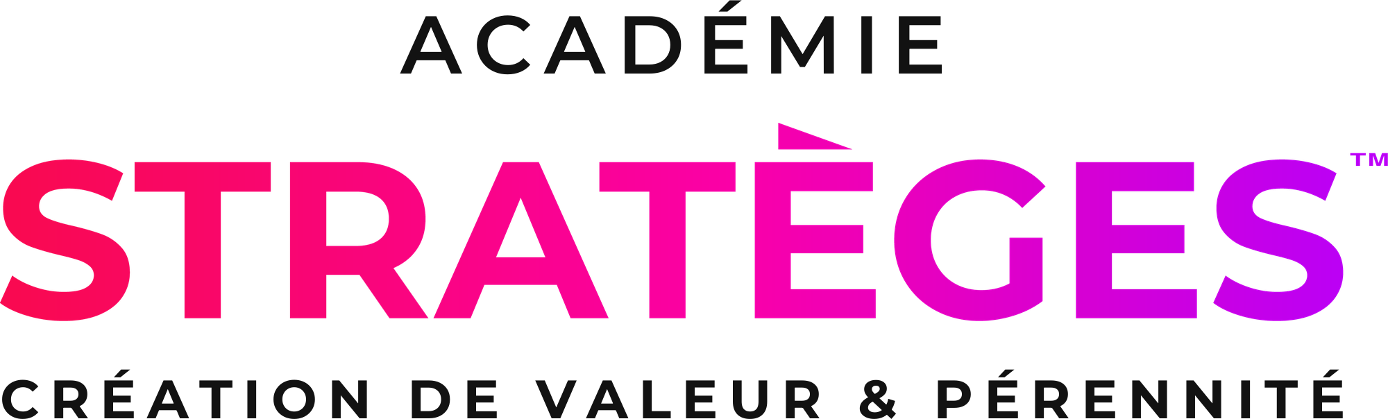 Académie STRATÈGES - Création de valeur & pérennité