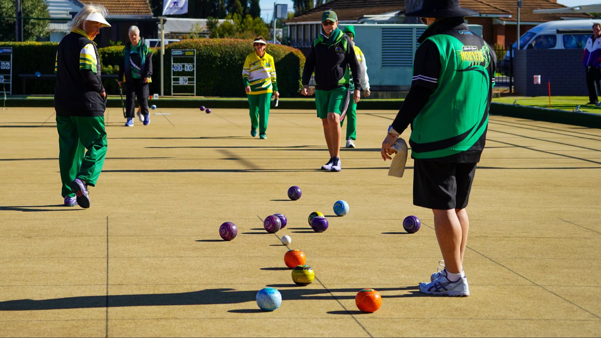 lawn bowls triples