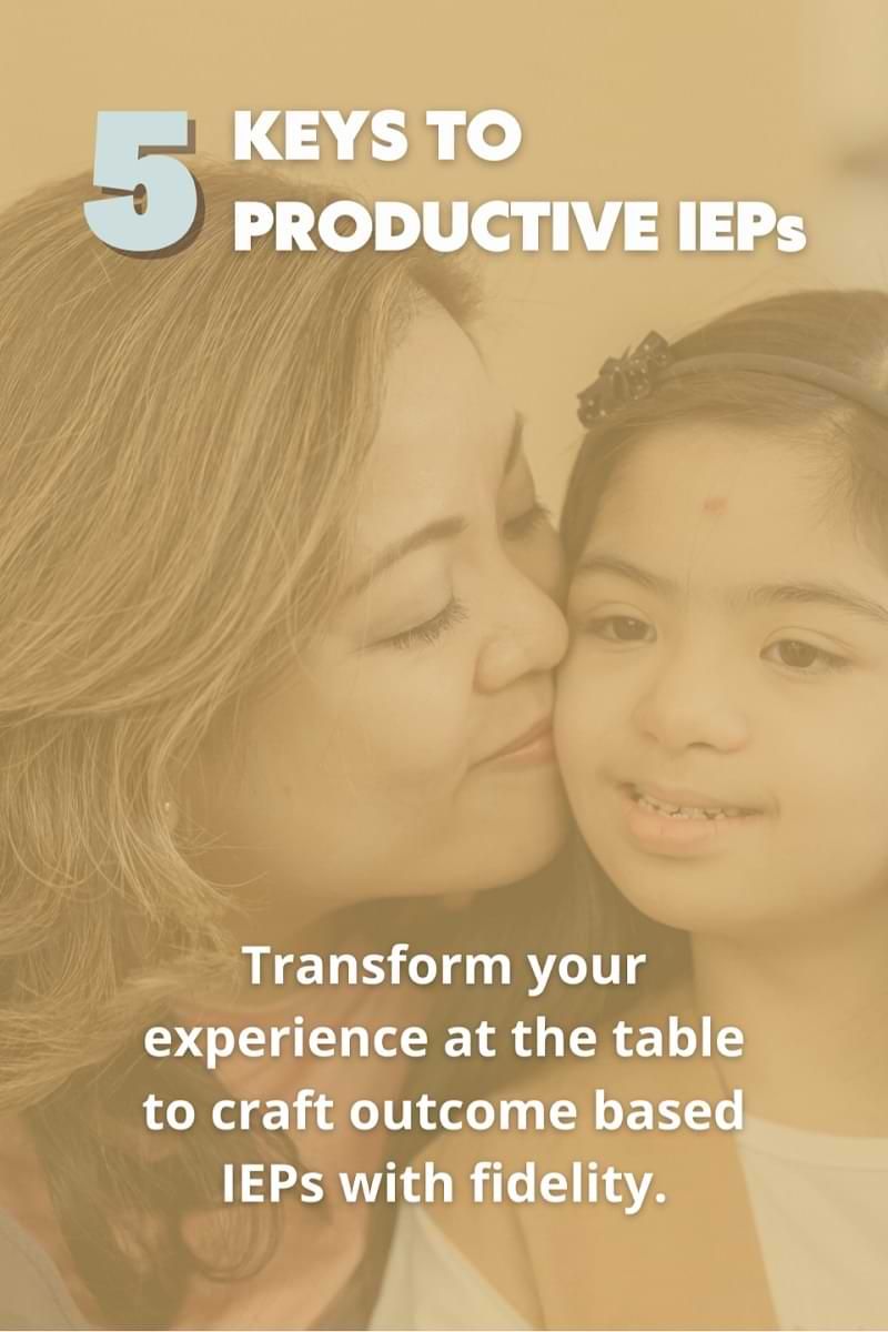 5 Keys to Productive IEPs