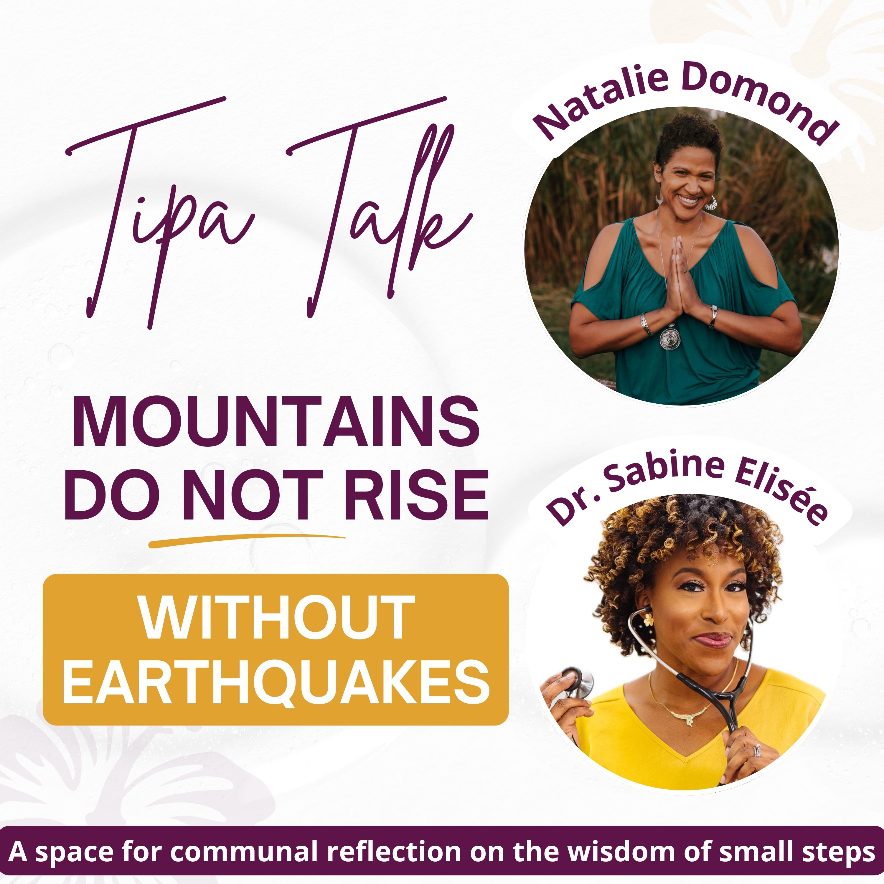 Mountains Do Not Rise Without Earthquakes | Tipa Talk with Dr. Sabine Elisée episode artwork