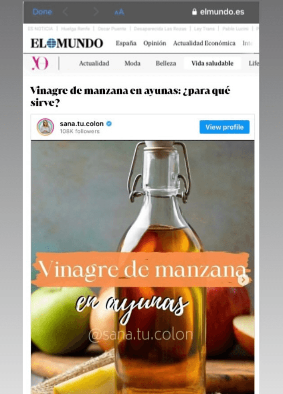 Sana Tu Colon en Mindalia Televisión