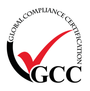 Global Compliance Certification logo, symbolizing its status as an approved quality auditor on the NDIS Auditor List, reflecting professionalism.