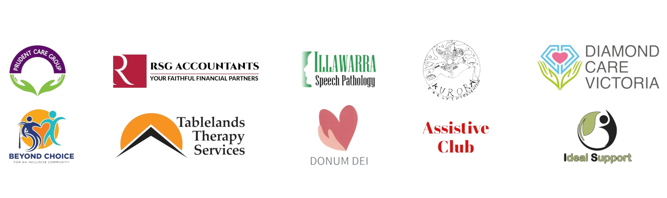 Company Logos of Our Services that have been trusted by hundreds of new and established NDIS Providers