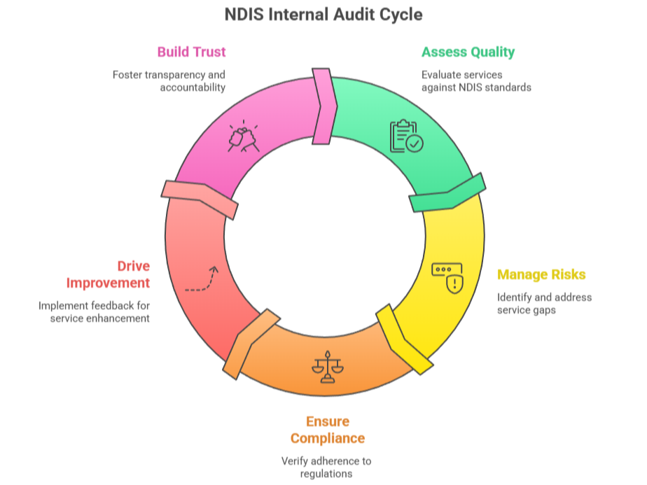 NDIS Internal Audit Cycle Image