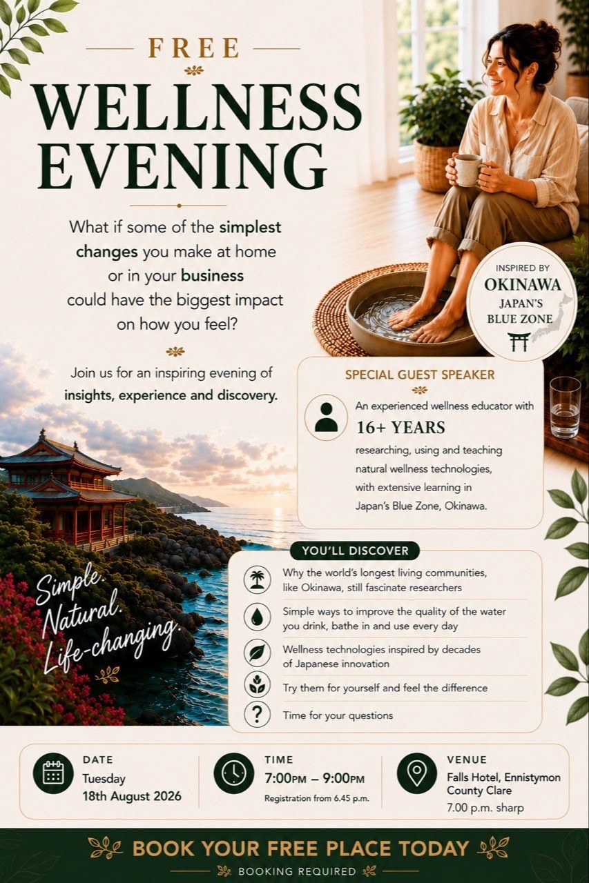 Free Wellness Evening, Falls Hotel Ennistymon, Monday 18th August 2026