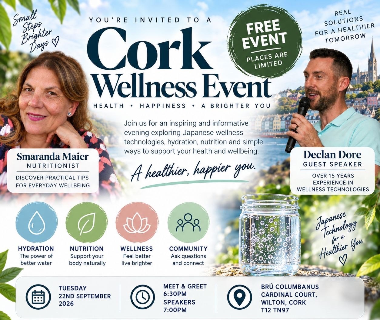 Free Wellness Evening, Falls Hotel Ennistymon, Monday 18th August 2026