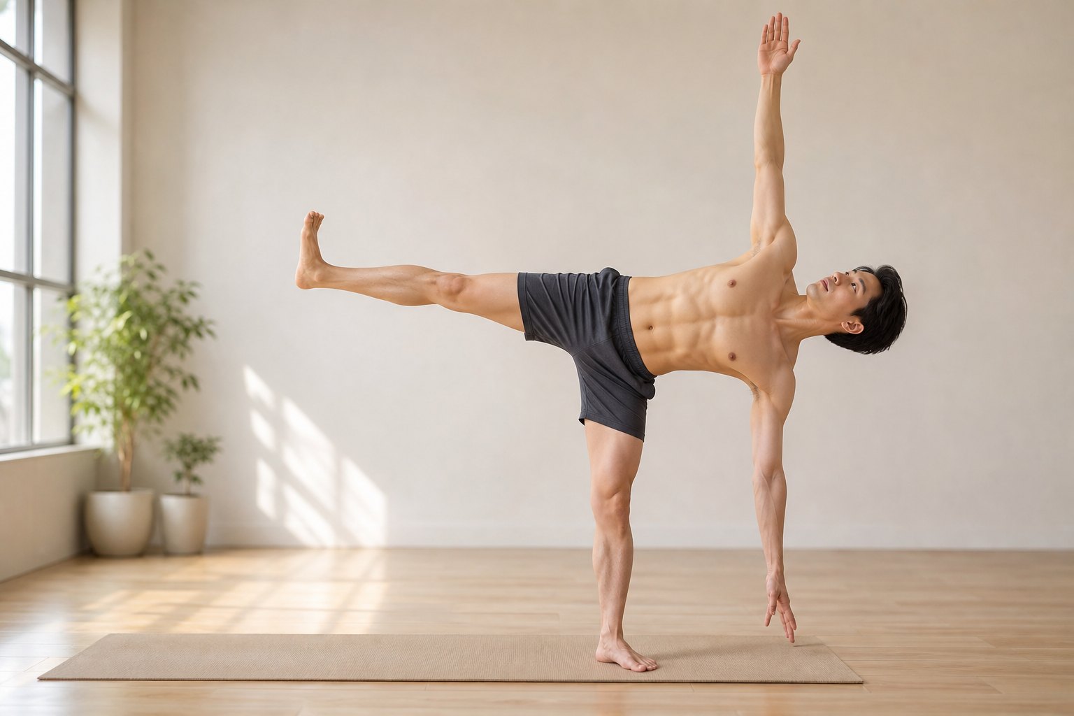半月のポーズ (Ardha Chandrasana Pose) のやり方・効果・アライメント
