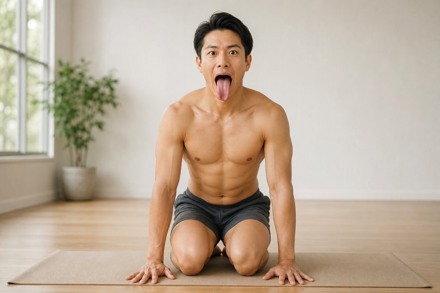 よくあるミスアライメント: 目をどこに向ければいいか分からない (男性)