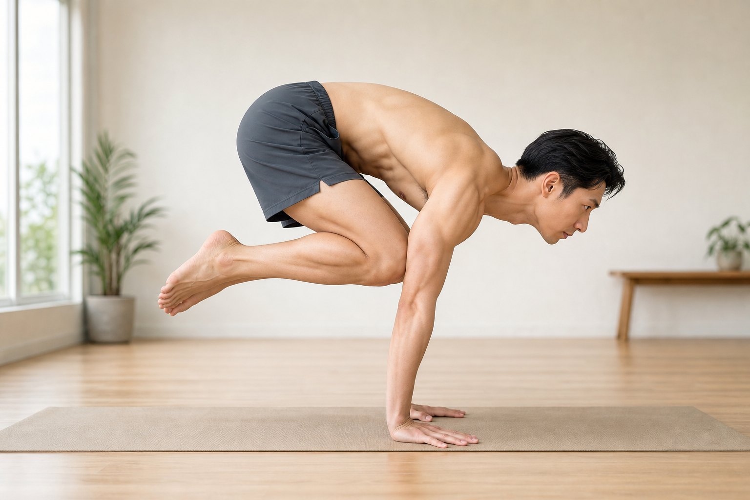 鶴のポーズ (Bakasana Pose) のやり方・効果・アライメント