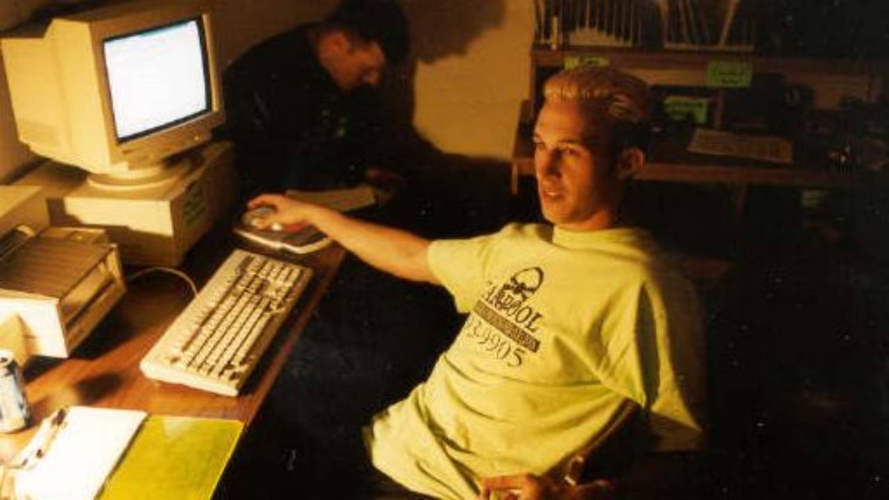 Jeff Schiefelbein in the CARPOOL headquarters