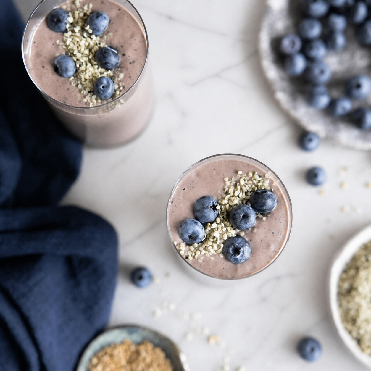 Protein-smoothie (raw food, vegan, paleo)