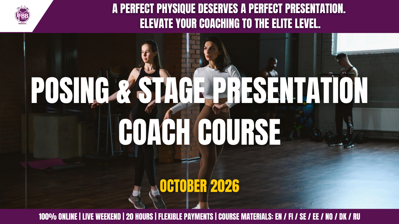 IFBB Posing Coach Course