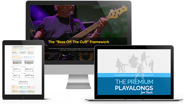 Bass Practice Blueprint Mockup