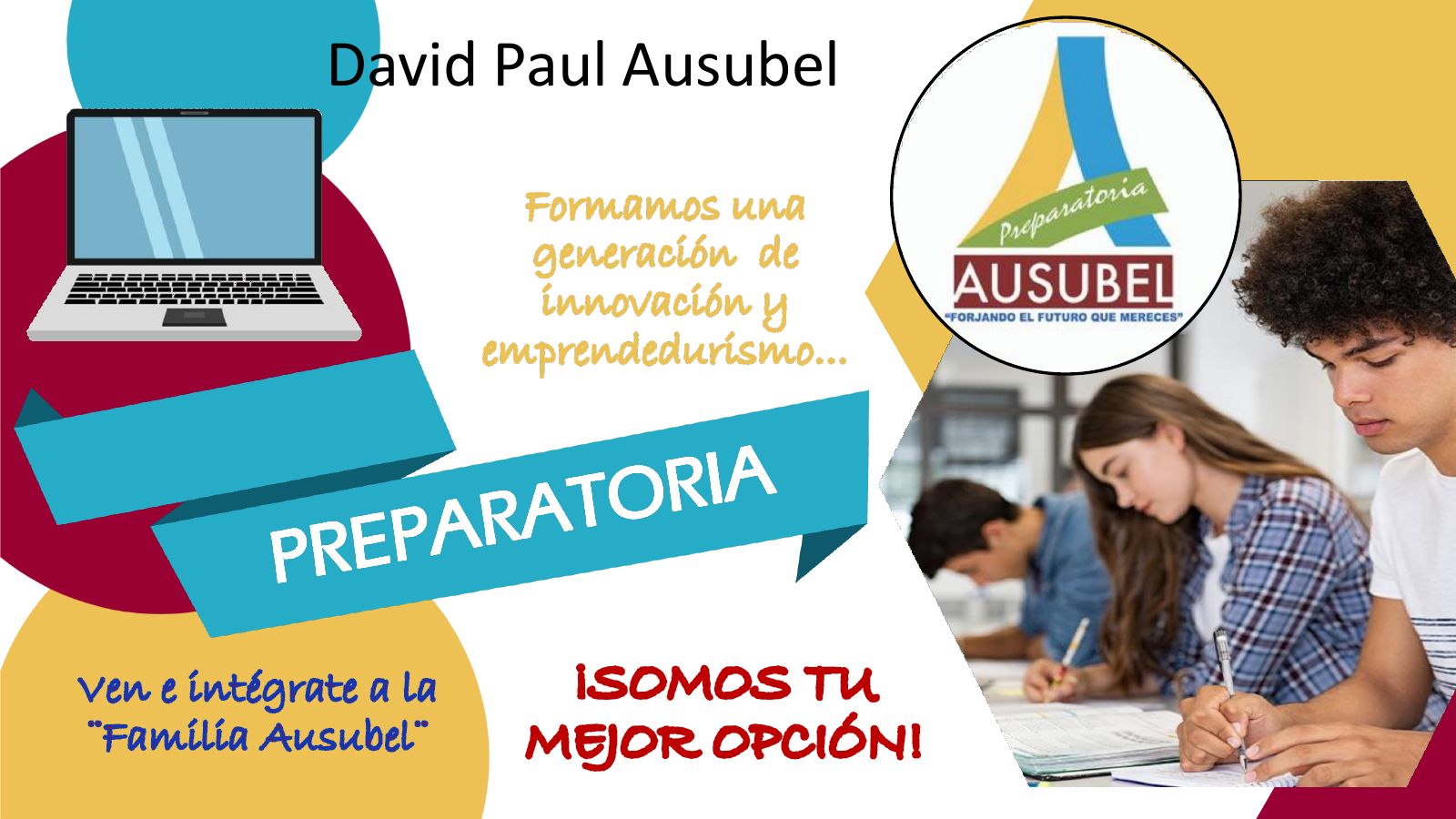 Folleto informativo Preparatoria – página 1