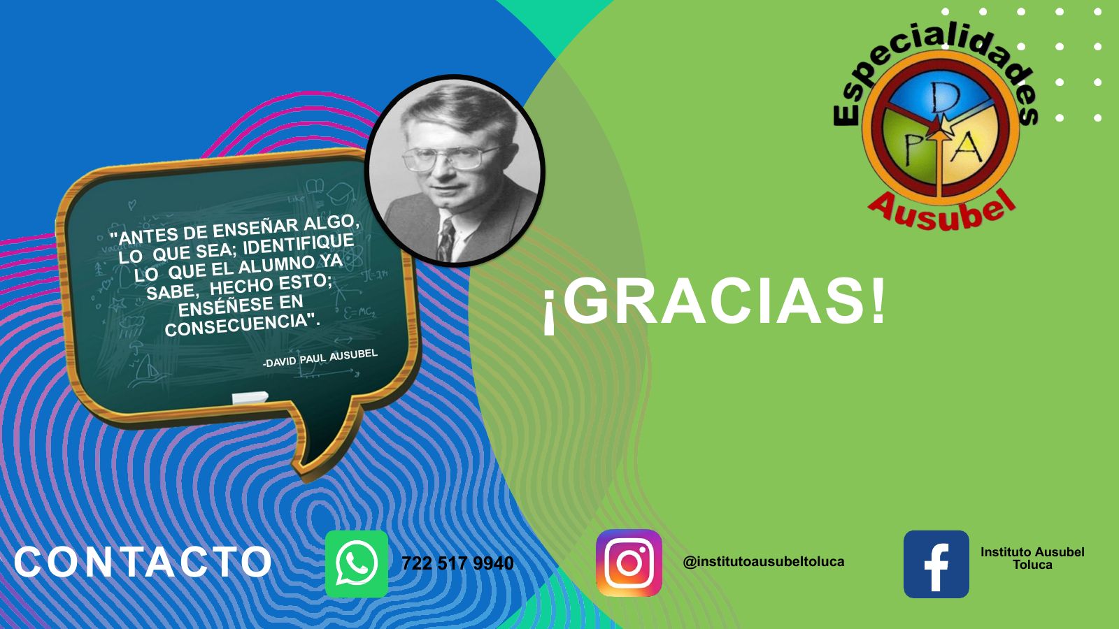 Folleto informativo Especialidad en Asistencia Educativa – página 7
