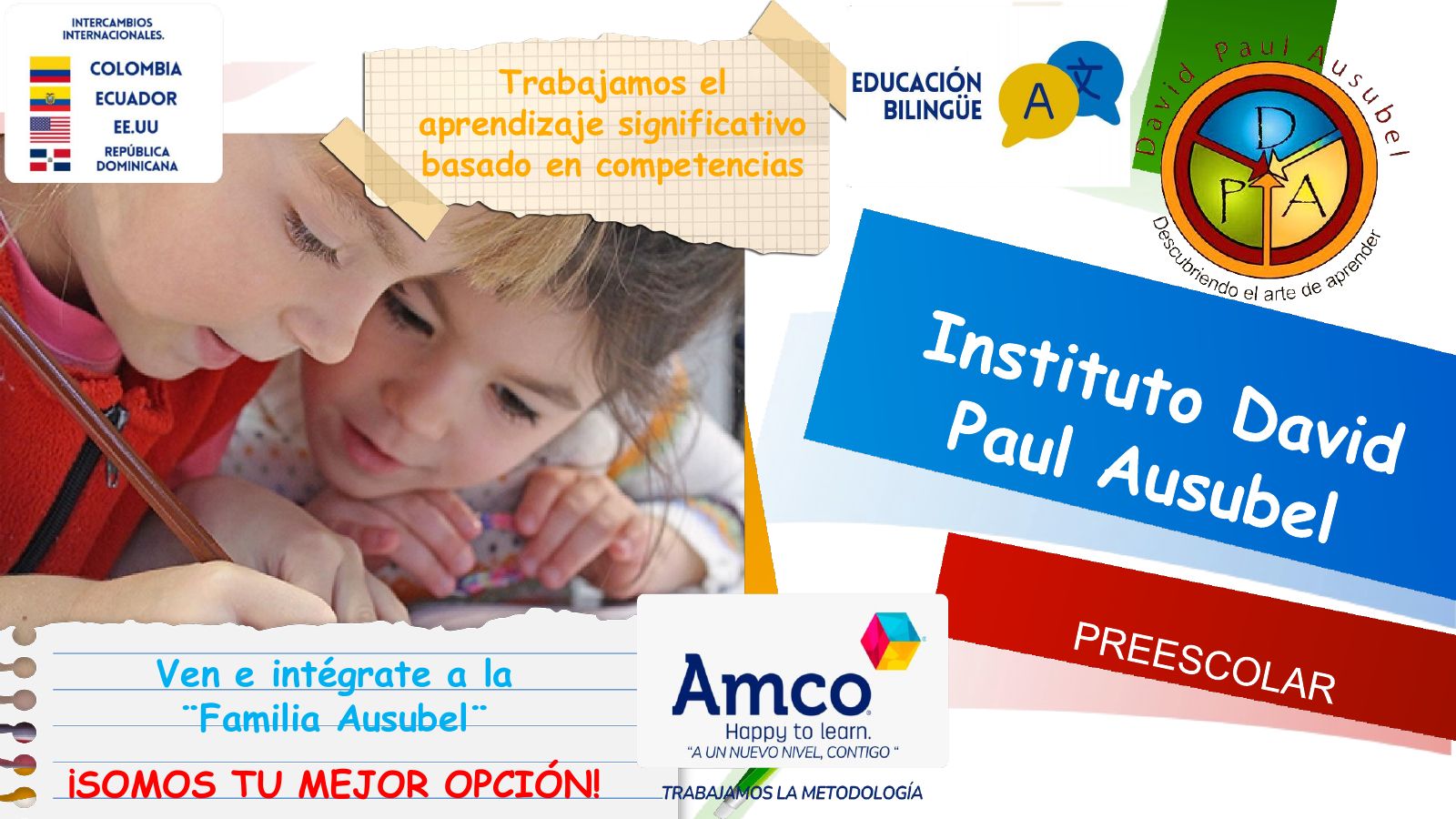 Folleto informativo Preescolar – página 1