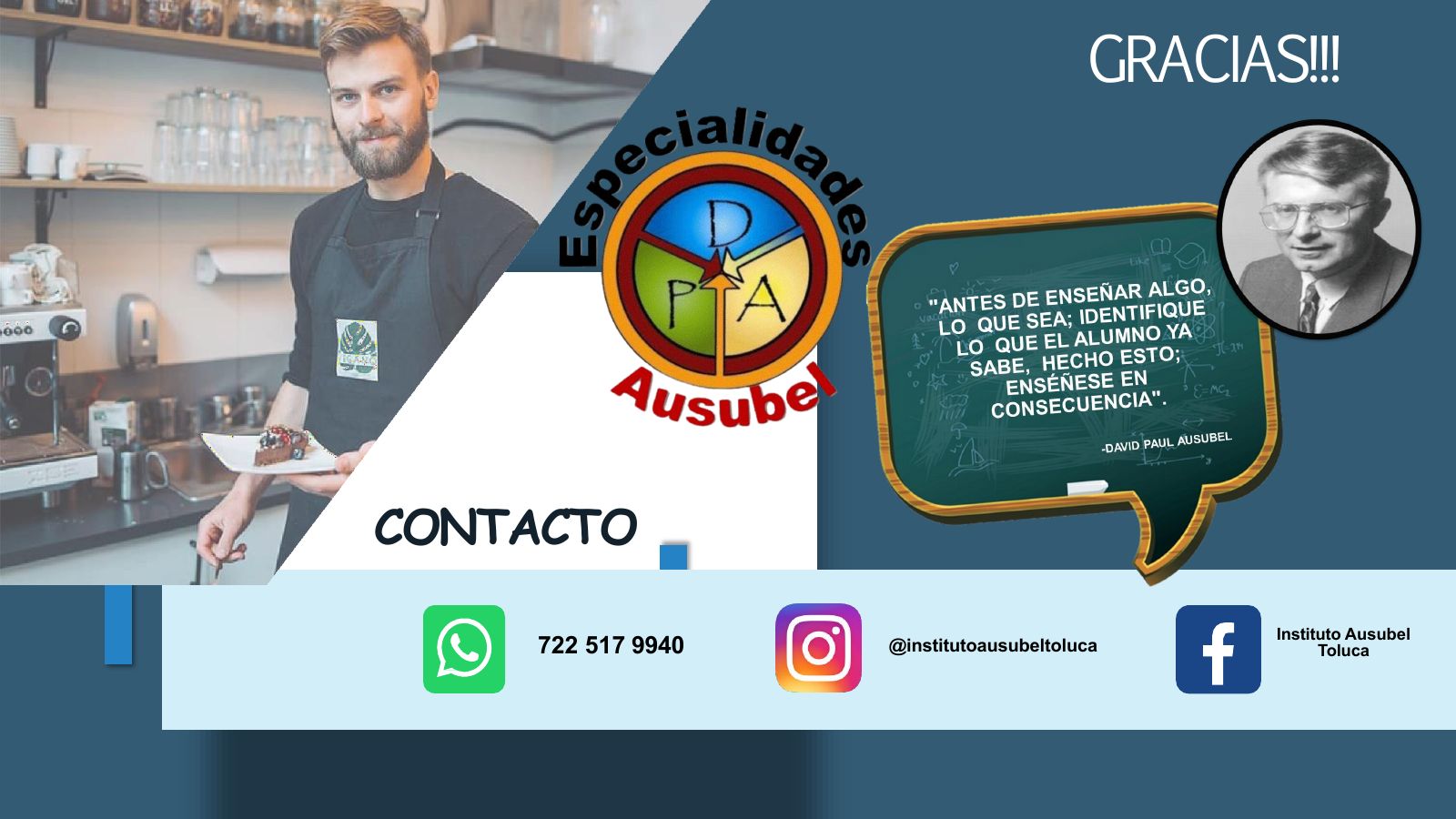 Folleto informativo Especialidad en Alimentos y Bebidas – página 7