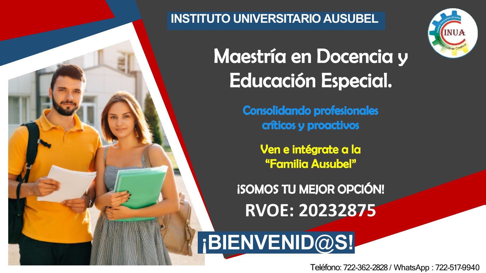 Folleto informativo Maestría – página 1