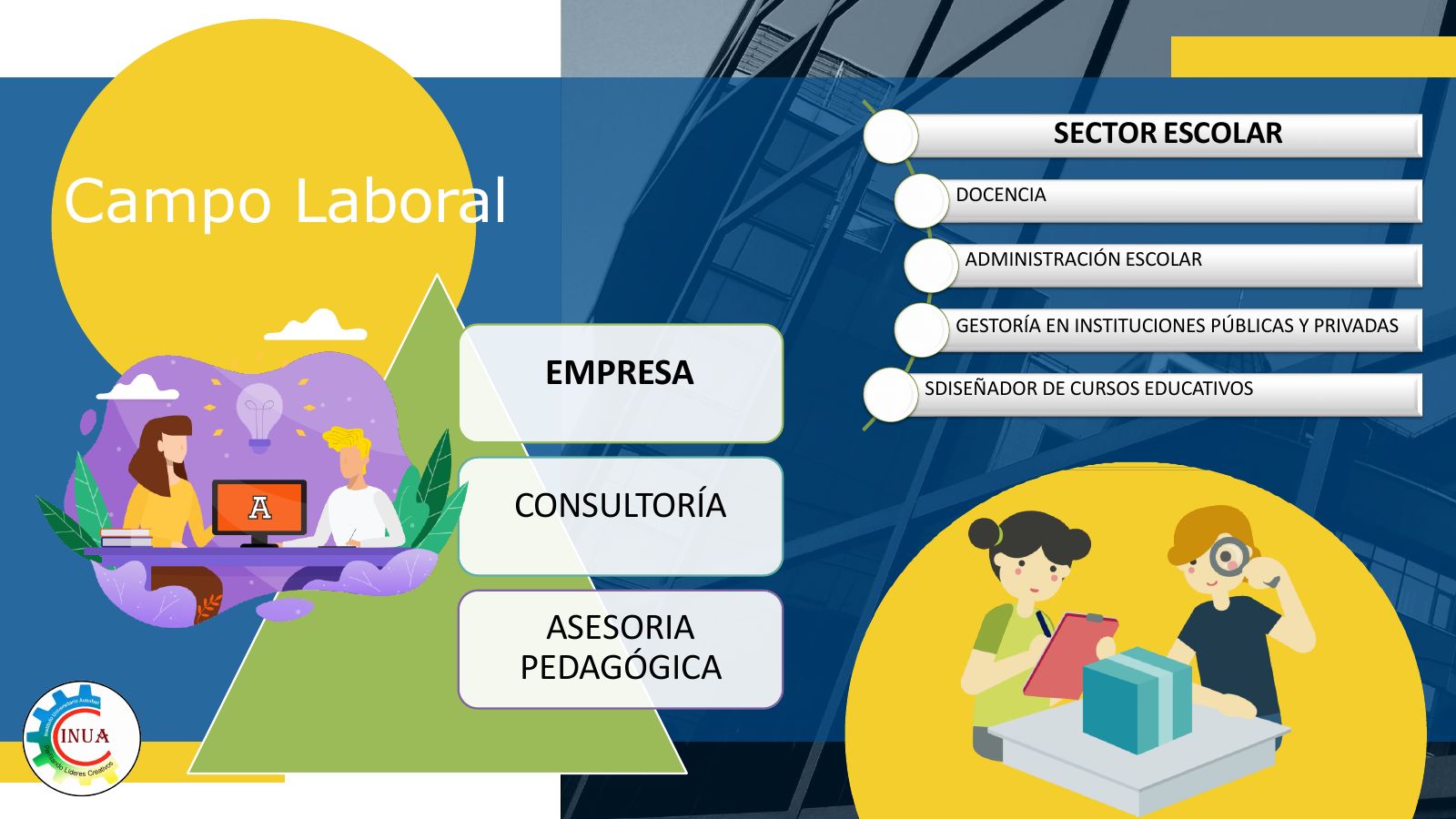 Folleto informativo Licenciatura en Pedagogía – página 7