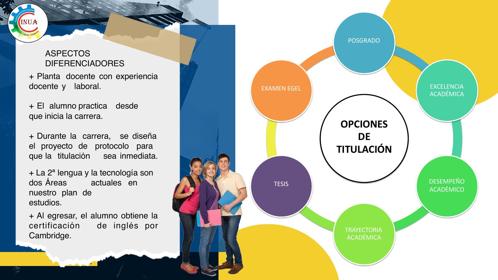 Folleto informativo Licenciatura en Pedagogía – página 8