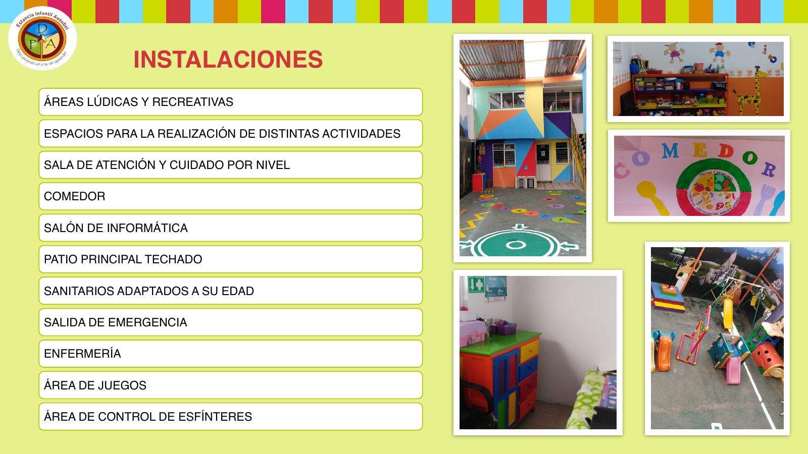 Folleto informativo Estancia Infantil – página 9