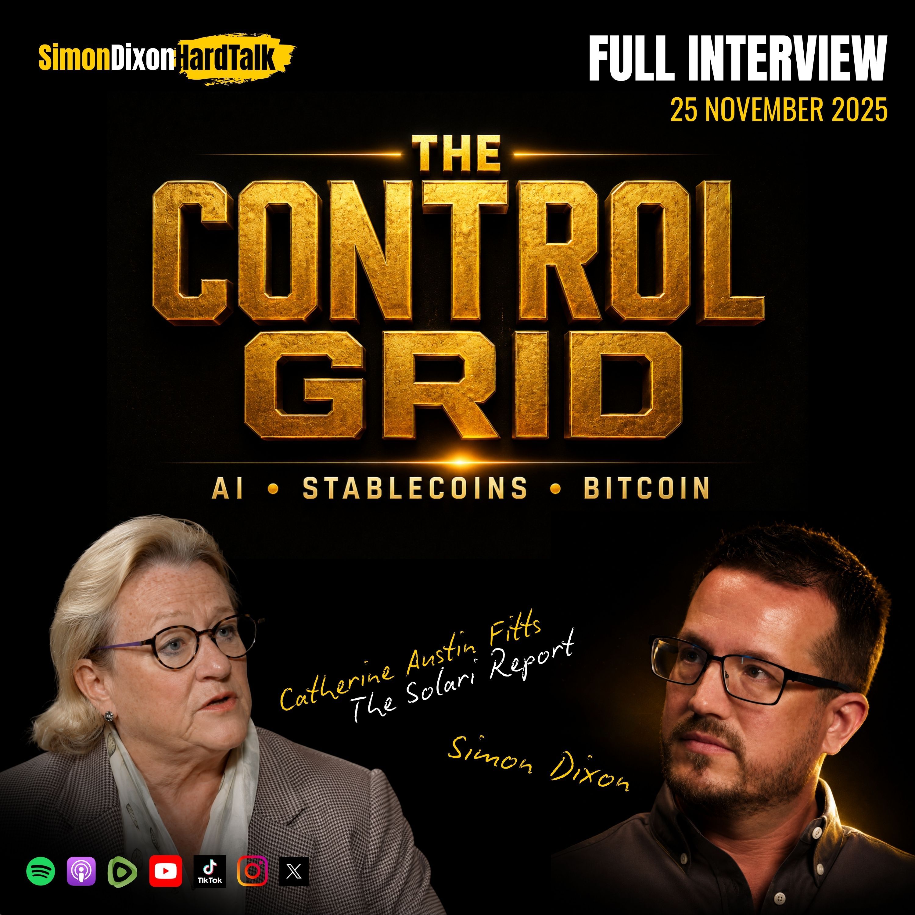 The Financial Reset: AI, CBDCs & Currency Wars | Simon Dixon with Catherine Austin Fitts episode artwork