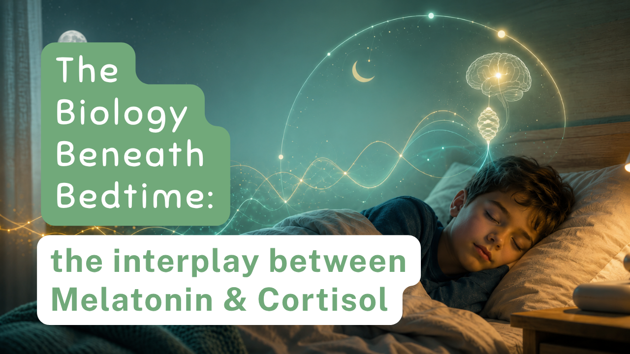 The Biology Beneath Bedtime: the interplay between Melatonin & Cortisol