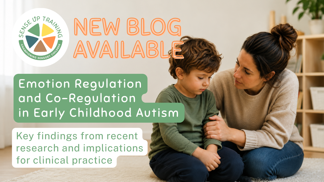 Emotion Regulation and Co-Regulation in Early Childhood Autism | Blog by Kerry Evetts, SenseUp Training Founder
