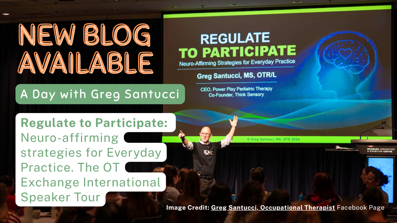 A Day with Greg Santucci:  Regulate to Participate