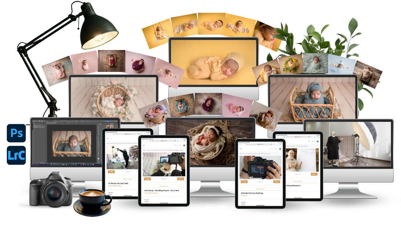 دورة تصوير مواليد