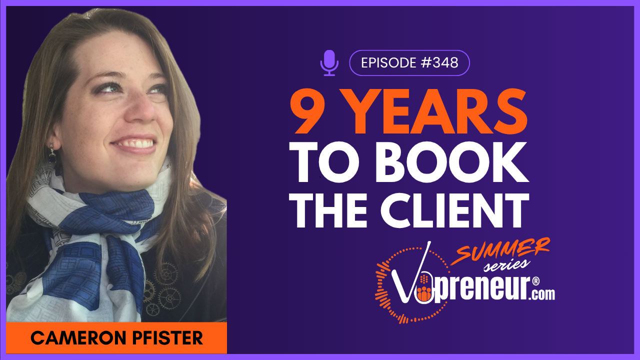 Your Cold Voiceover Leads Aren't Dead - Here's What to Do with Cameron Pfister - Everyday VOpreneur Podcast with Marc Scott
