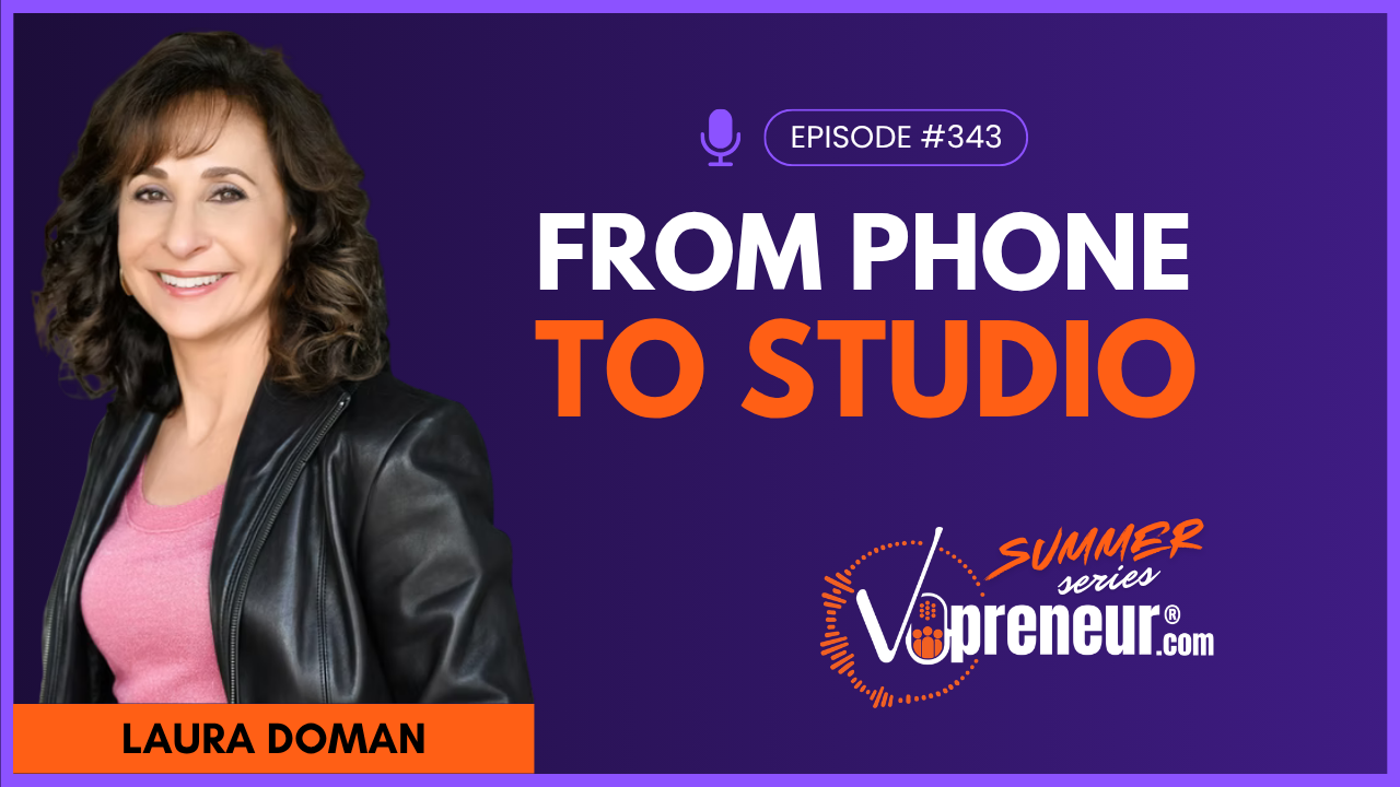 From Phone to Full Studio: How to Build Your Content Creation Setup with Laura Doman - Everyday VOpreneur Podcast Summer Series with Marc Scott