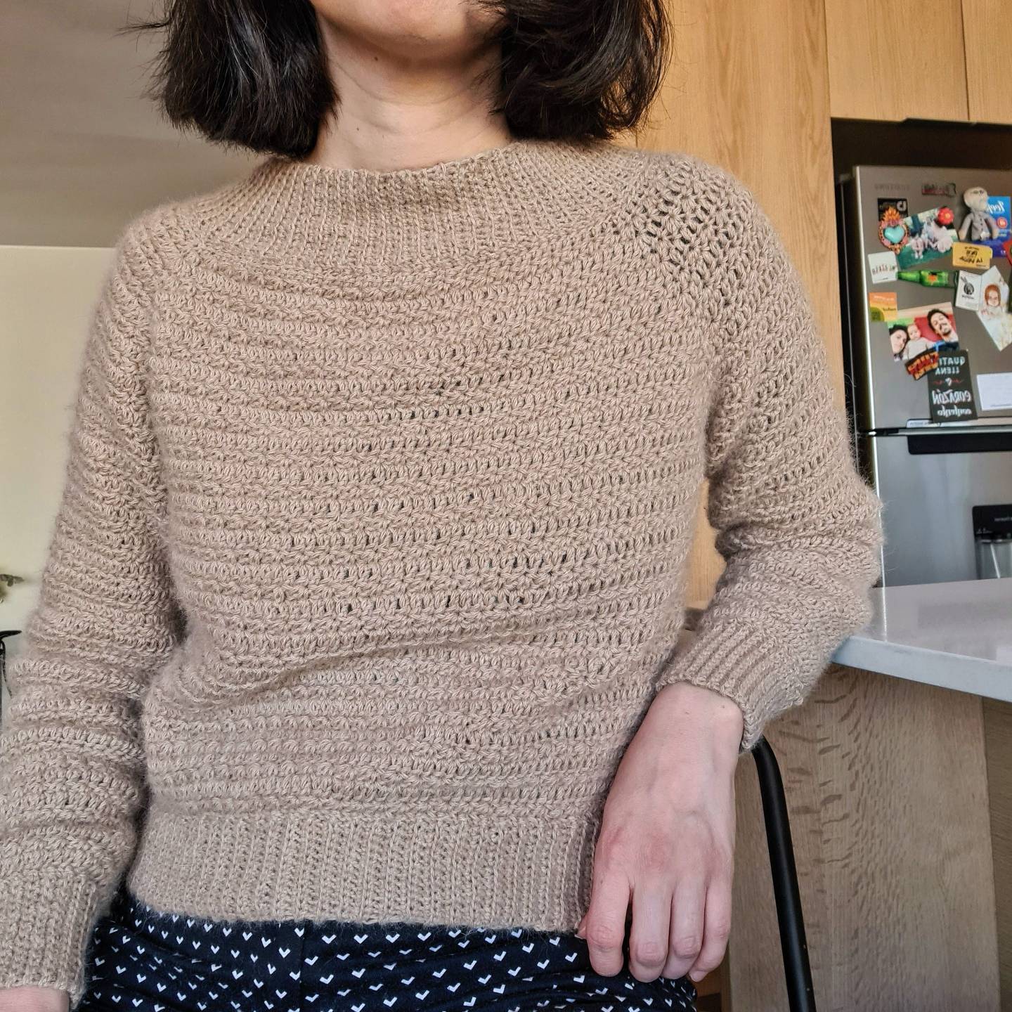 sweater otoño crochet