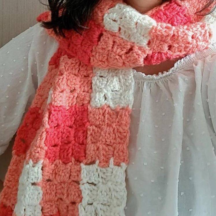 Bufanda Matiz crochet