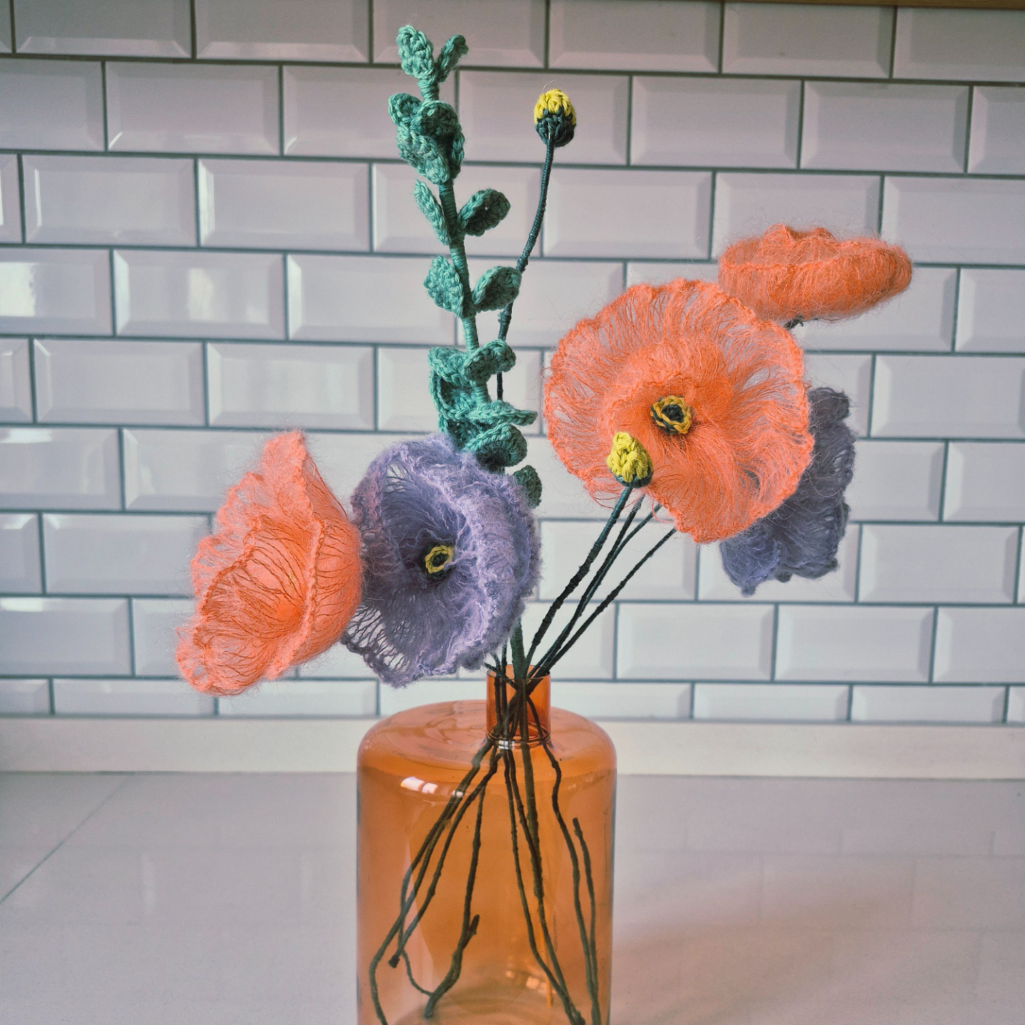 flores a crochet