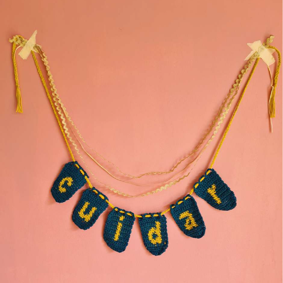 banderon palabra crochet