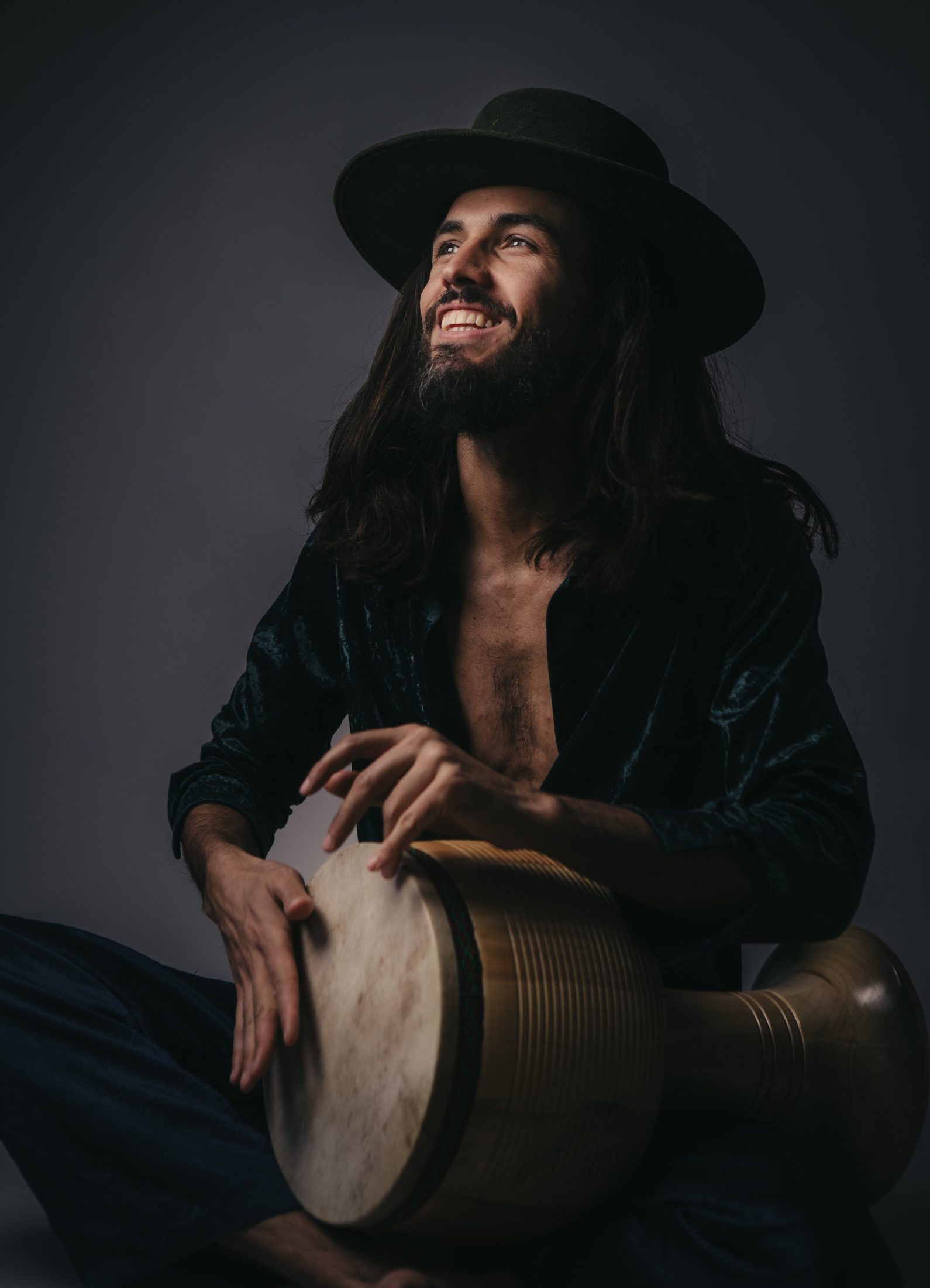 Joseph with drum