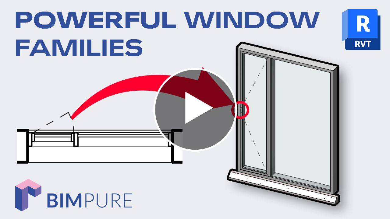 8 Principles of Powerful Revit Window Families
