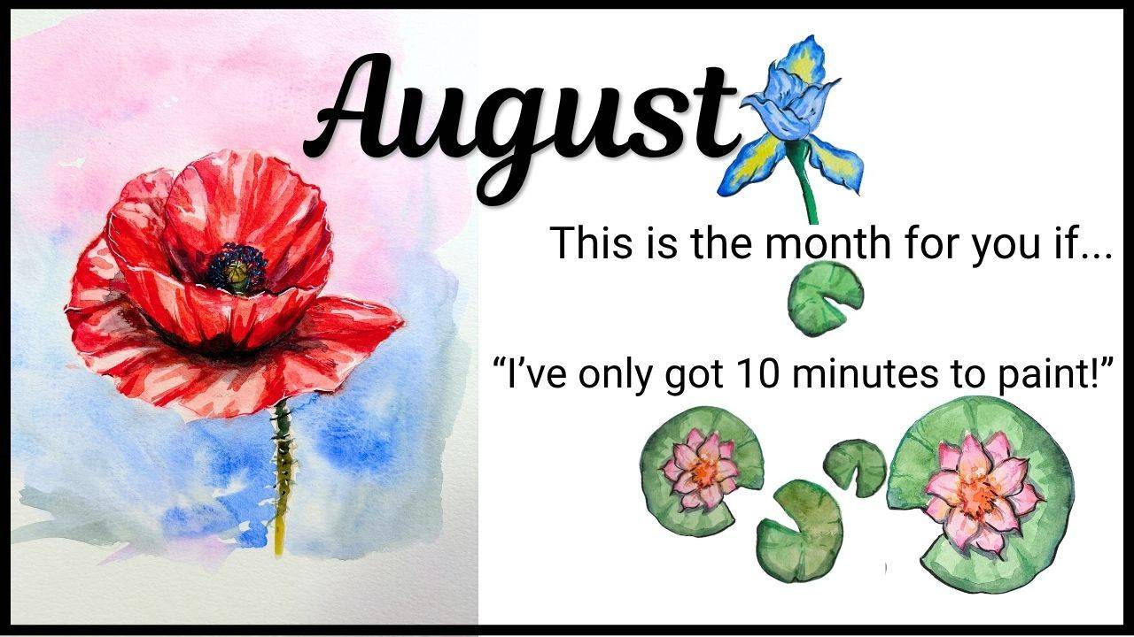 watercolour landscapes