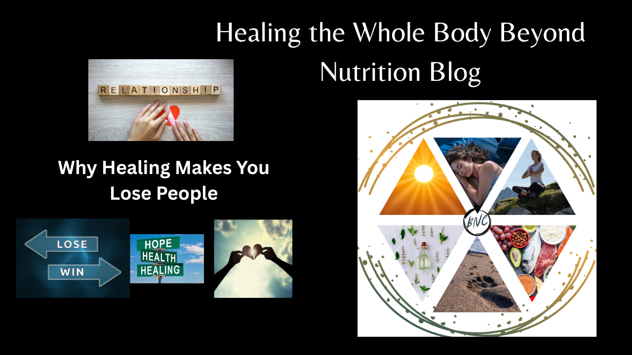 Holistic healing and relationships visual for Beyond Nutrition Community blog symbolizing emotional growth, connection, and nervous‑system regulation.